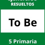 To Be 5 Primaria Ejercicios PDF